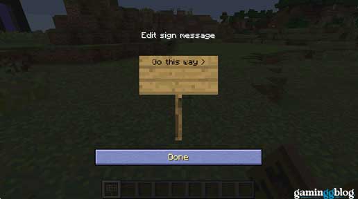 how to use a sign step 03