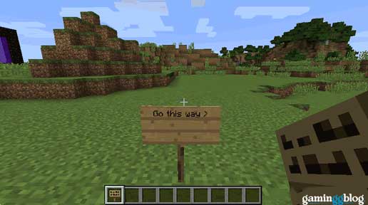 how to use a sign step 04